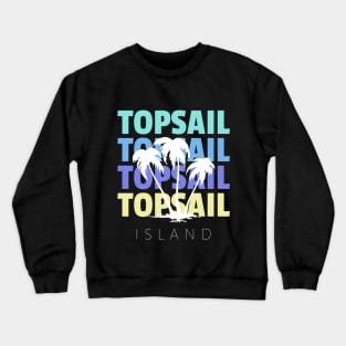 Topsail Island North Carolina Crewneck Sweatshirt